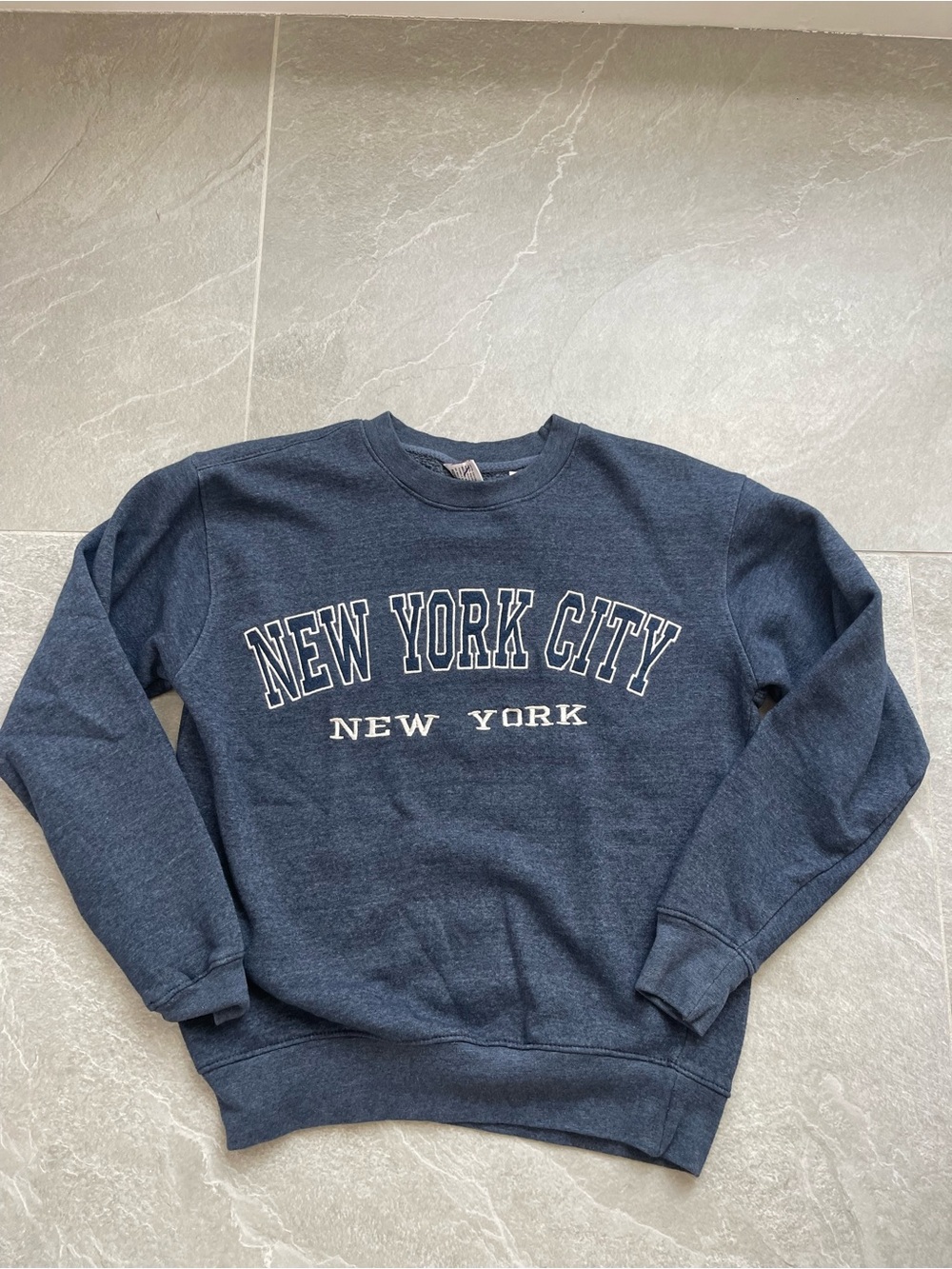 New York City Blue Sweater Crewneck